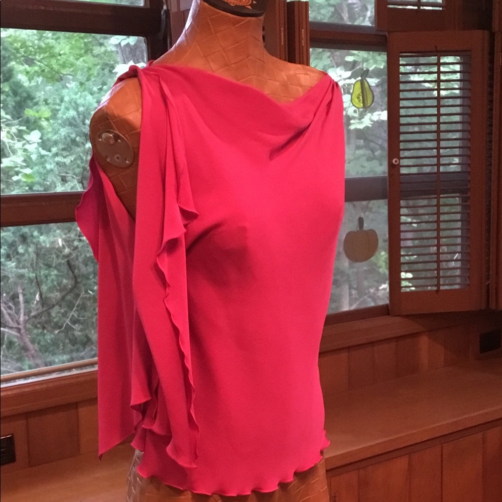 Hot Pink Trina Turk Top